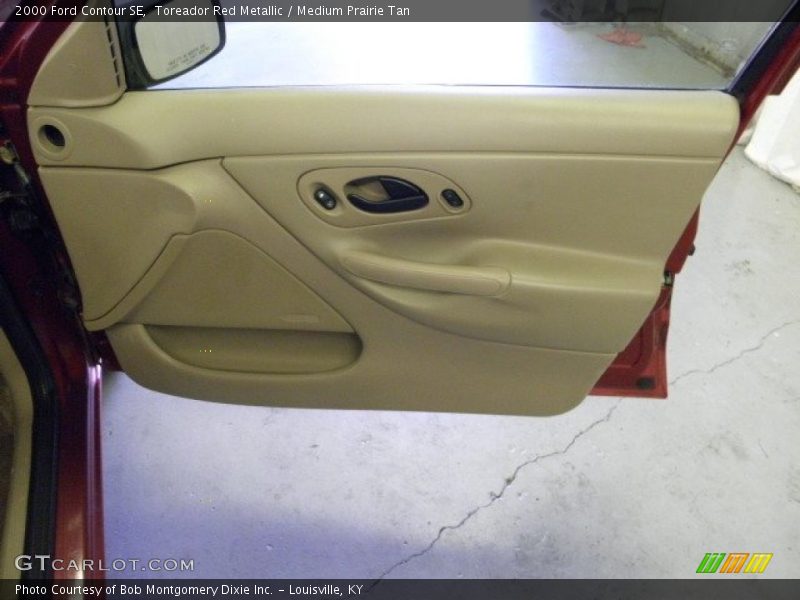 Toreador Red Metallic / Medium Prairie Tan 2000 Ford Contour SE