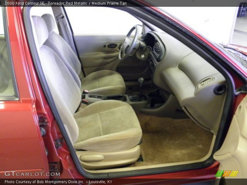Toreador Red Metallic / Medium Prairie Tan 2000 Ford Contour SE
