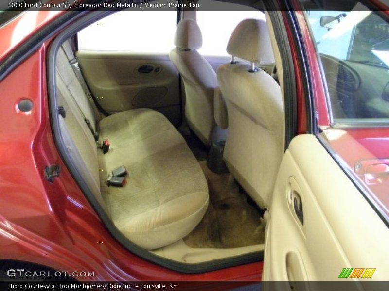 Toreador Red Metallic / Medium Prairie Tan 2000 Ford Contour SE