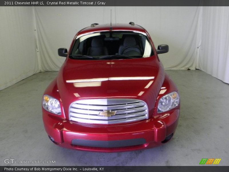 Crystal Red Metallic Tintcoat / Gray 2011 Chevrolet HHR LS