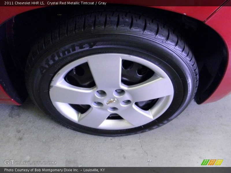 Crystal Red Metallic Tintcoat / Gray 2011 Chevrolet HHR LS