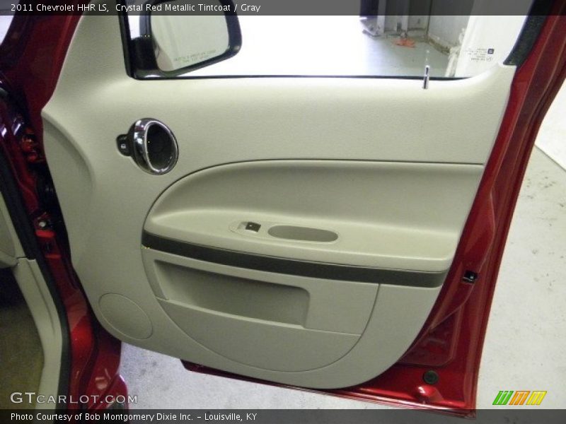 Crystal Red Metallic Tintcoat / Gray 2011 Chevrolet HHR LS