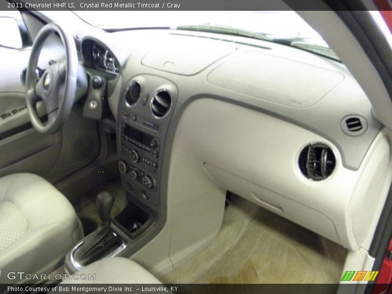 Crystal Red Metallic Tintcoat / Gray 2011 Chevrolet HHR LS