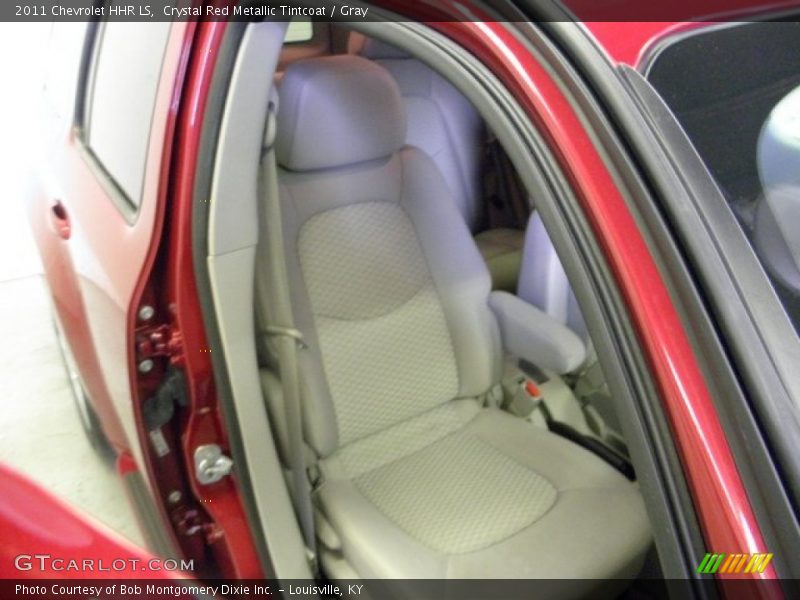 Crystal Red Metallic Tintcoat / Gray 2011 Chevrolet HHR LS