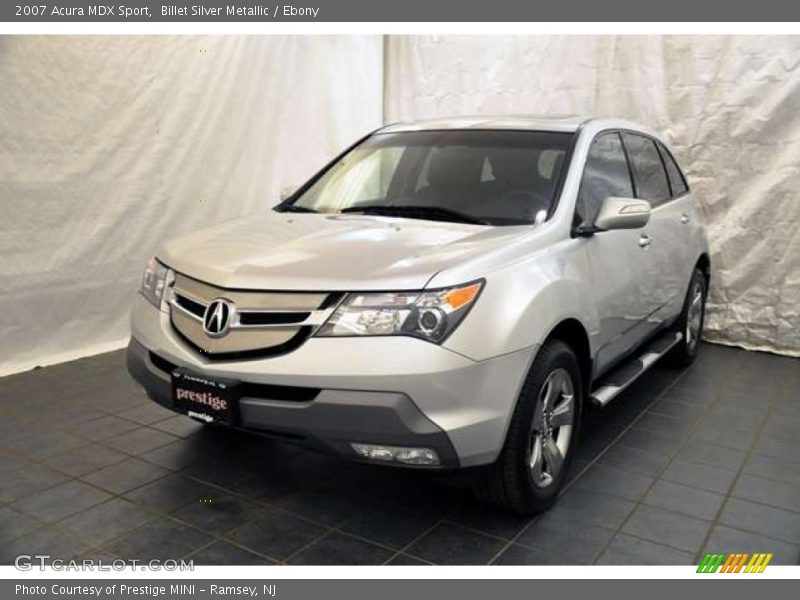 Billet Silver Metallic / Ebony 2007 Acura MDX Sport