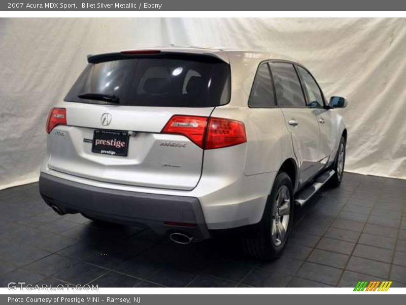 Billet Silver Metallic / Ebony 2007 Acura MDX Sport