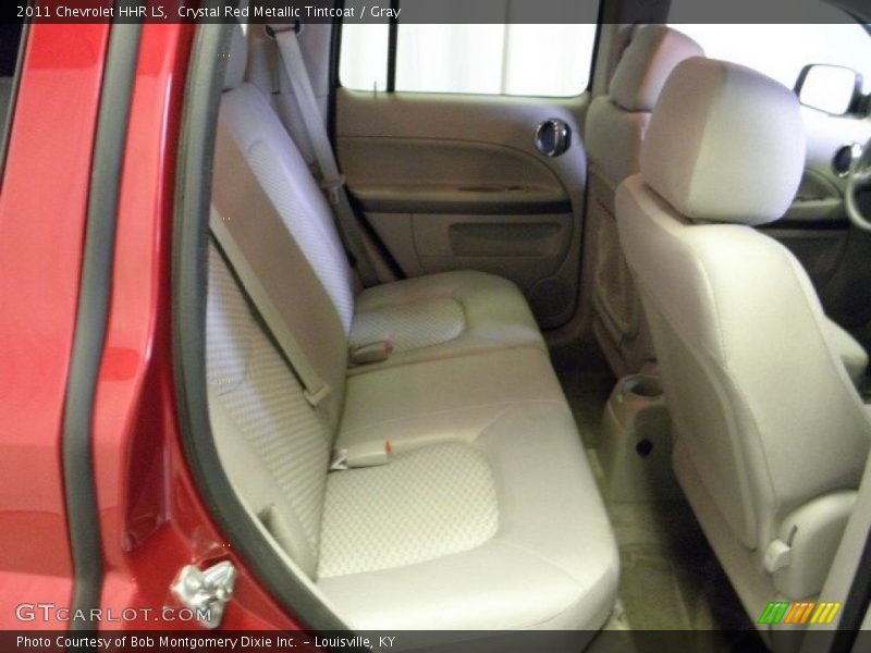 Crystal Red Metallic Tintcoat / Gray 2011 Chevrolet HHR LS