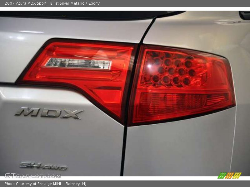 Billet Silver Metallic / Ebony 2007 Acura MDX Sport