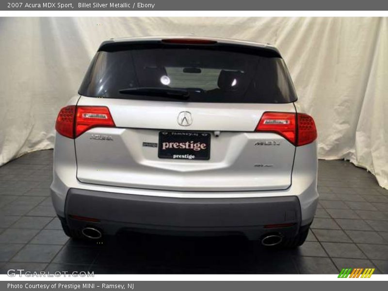 Billet Silver Metallic / Ebony 2007 Acura MDX Sport