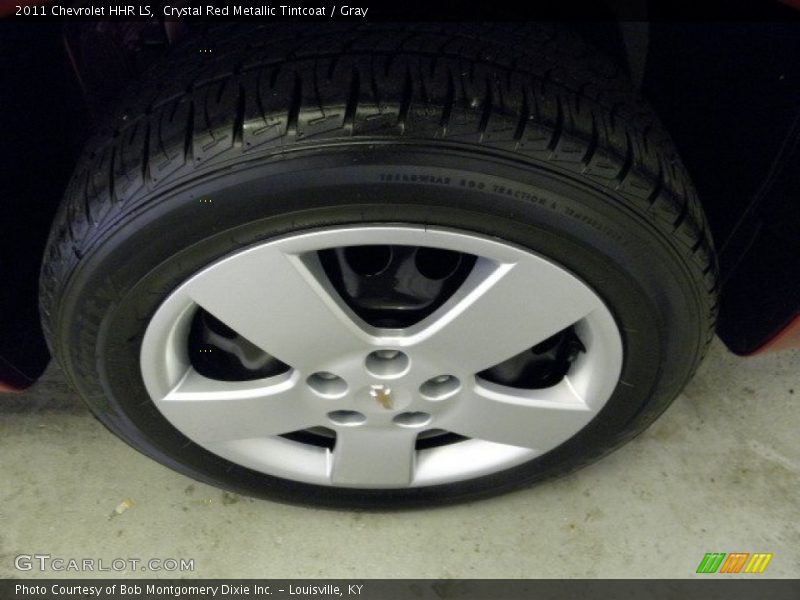 Crystal Red Metallic Tintcoat / Gray 2011 Chevrolet HHR LS