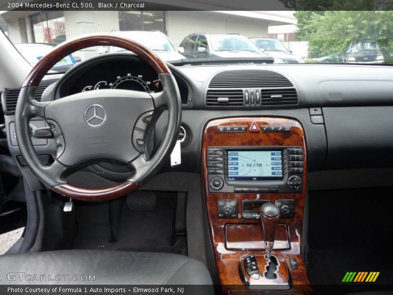 Dashboard of 2004 CL 500