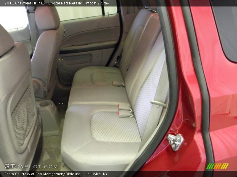 Crystal Red Metallic Tintcoat / Gray 2011 Chevrolet HHR LS