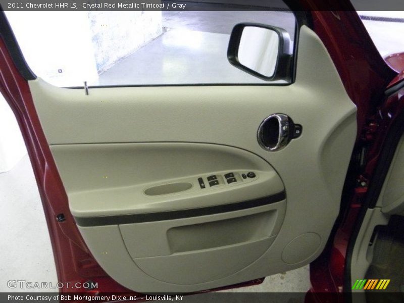 Crystal Red Metallic Tintcoat / Gray 2011 Chevrolet HHR LS