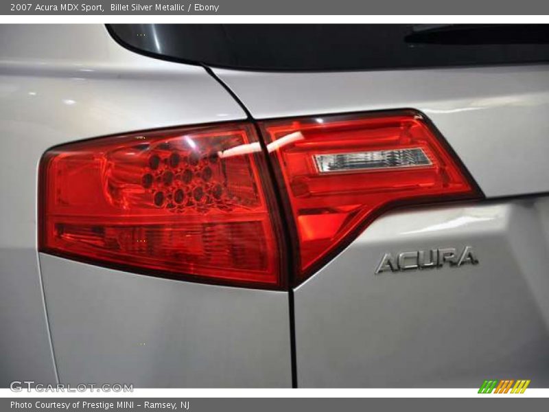 Billet Silver Metallic / Ebony 2007 Acura MDX Sport