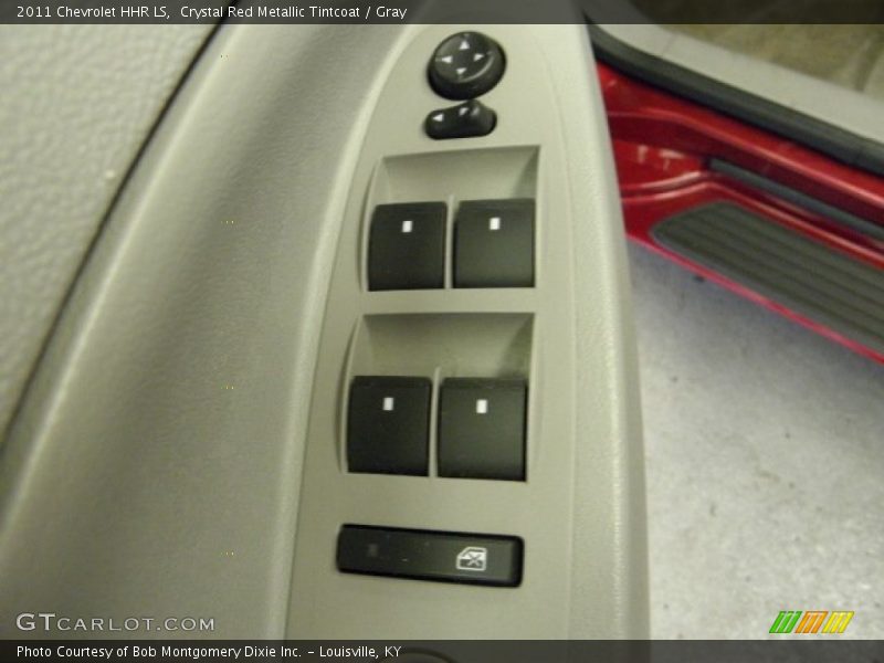 Crystal Red Metallic Tintcoat / Gray 2011 Chevrolet HHR LS