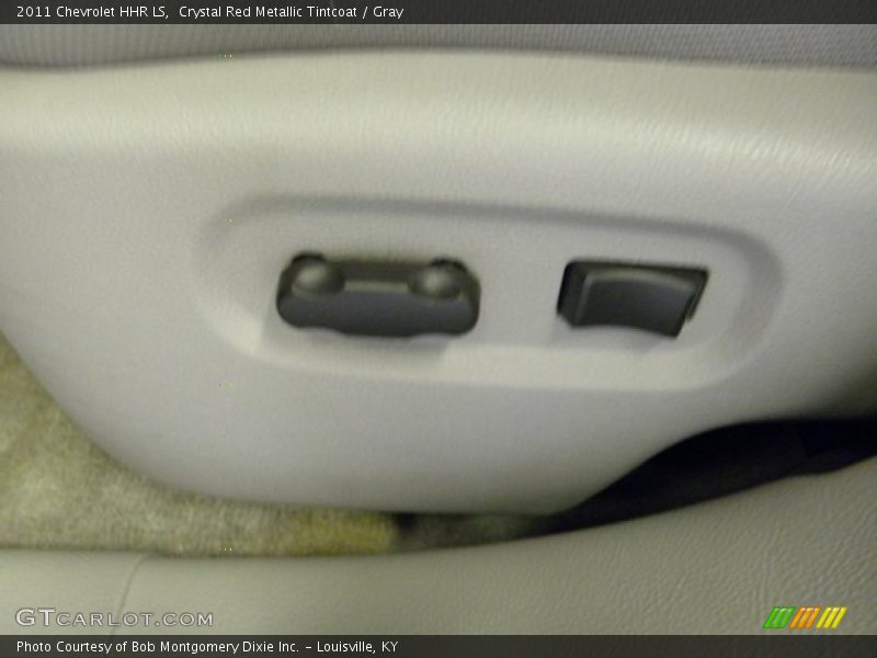 Crystal Red Metallic Tintcoat / Gray 2011 Chevrolet HHR LS
