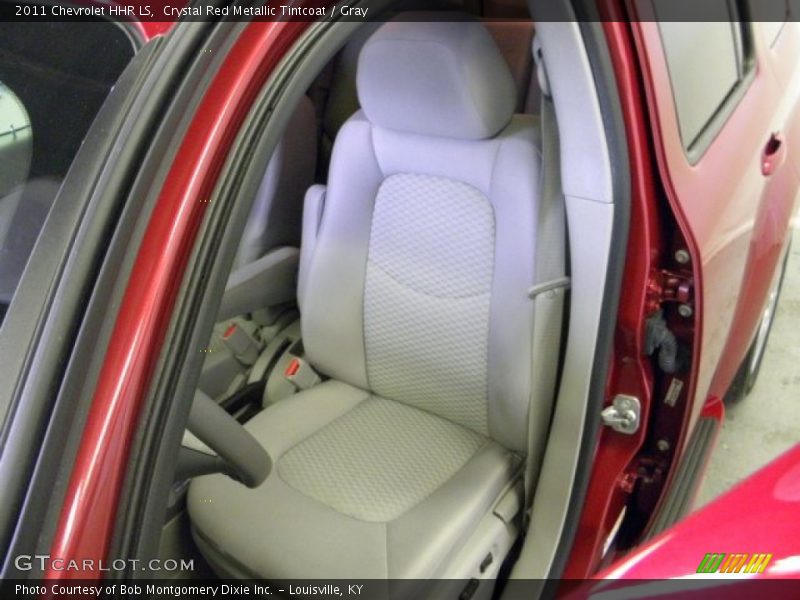 Crystal Red Metallic Tintcoat / Gray 2011 Chevrolet HHR LS