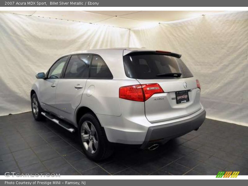 Billet Silver Metallic / Ebony 2007 Acura MDX Sport