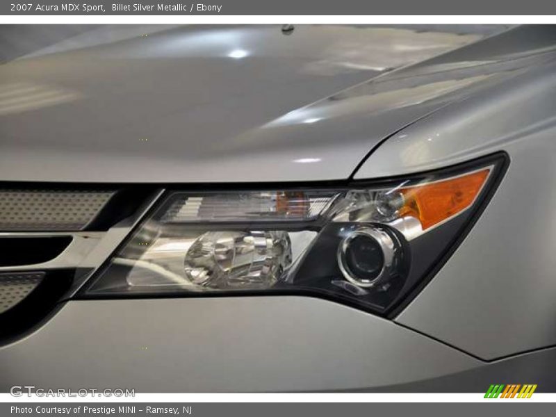Billet Silver Metallic / Ebony 2007 Acura MDX Sport