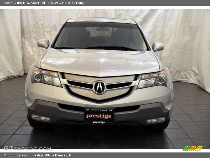 Billet Silver Metallic / Ebony 2007 Acura MDX Sport