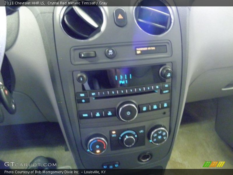 Crystal Red Metallic Tintcoat / Gray 2011 Chevrolet HHR LS