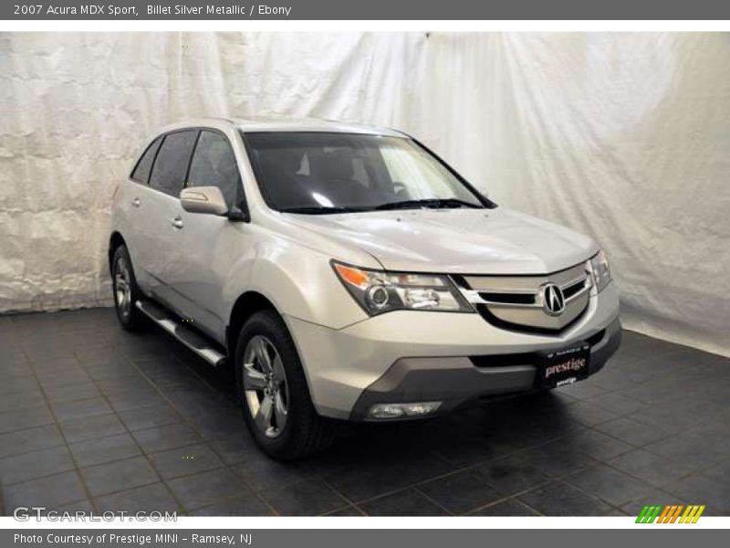 Billet Silver Metallic / Ebony 2007 Acura MDX Sport