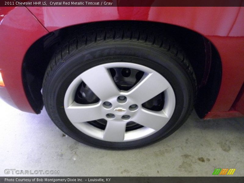 Crystal Red Metallic Tintcoat / Gray 2011 Chevrolet HHR LS