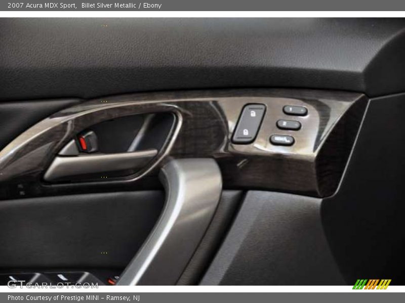 Billet Silver Metallic / Ebony 2007 Acura MDX Sport