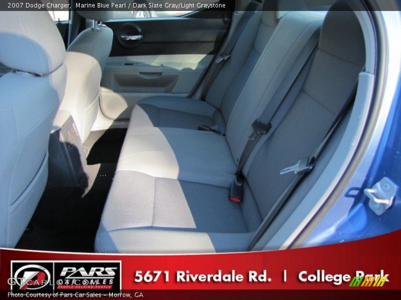 Marine Blue Pearl / Dark Slate Gray/Light Graystone 2007 Dodge Charger