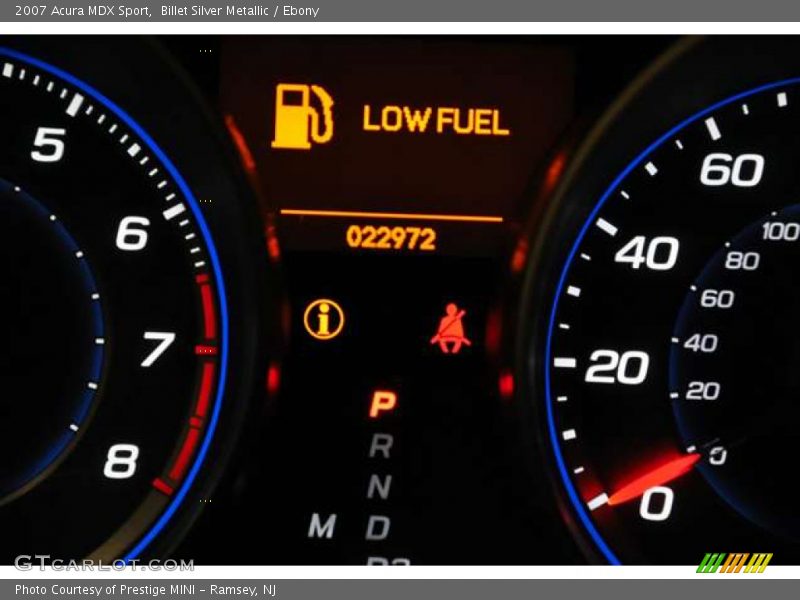 Billet Silver Metallic / Ebony 2007 Acura MDX Sport