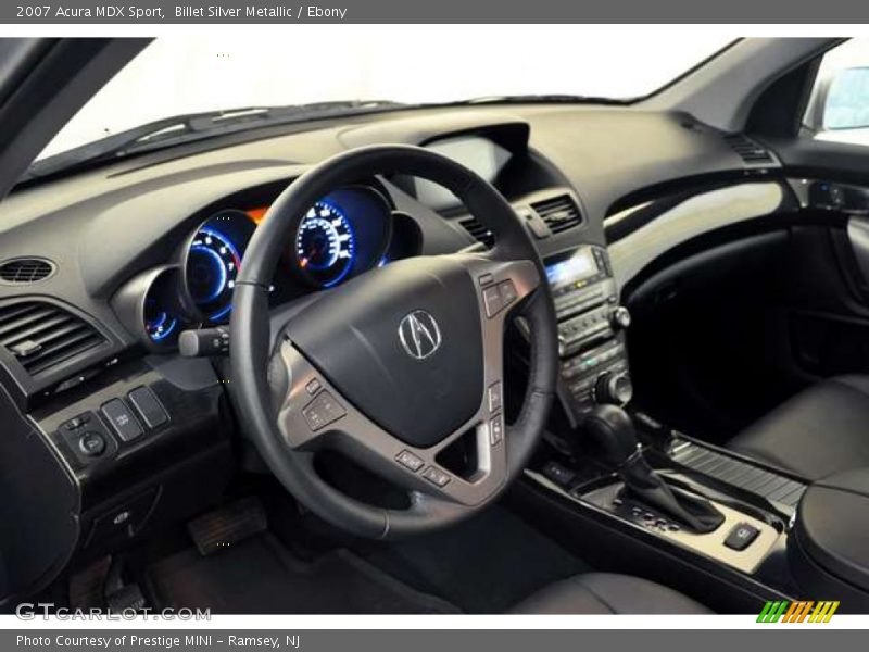 Billet Silver Metallic / Ebony 2007 Acura MDX Sport