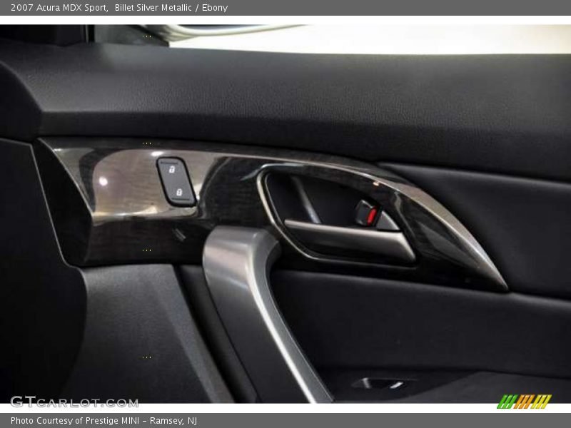 Billet Silver Metallic / Ebony 2007 Acura MDX Sport
