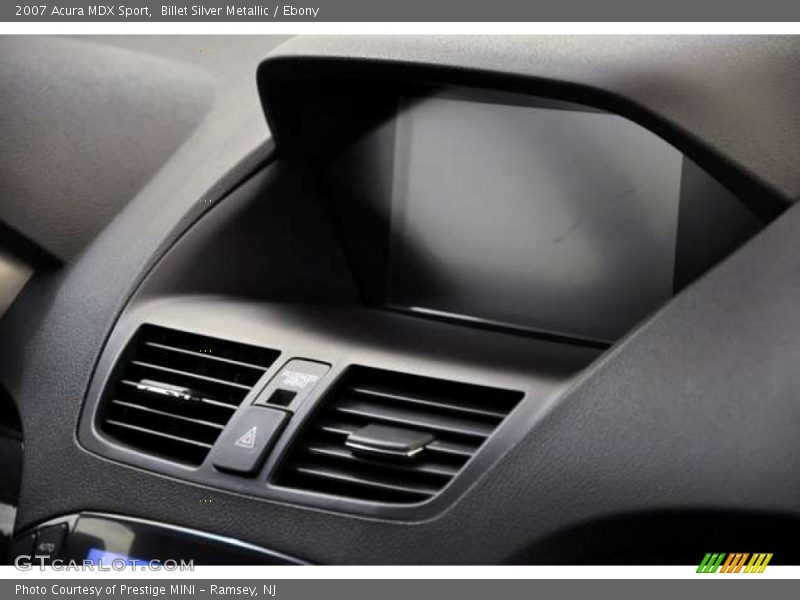 Billet Silver Metallic / Ebony 2007 Acura MDX Sport