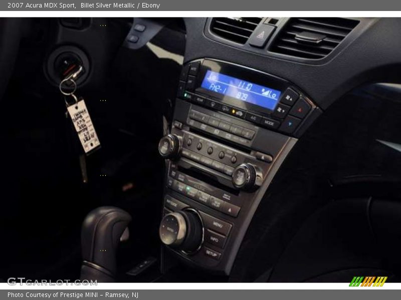 Billet Silver Metallic / Ebony 2007 Acura MDX Sport