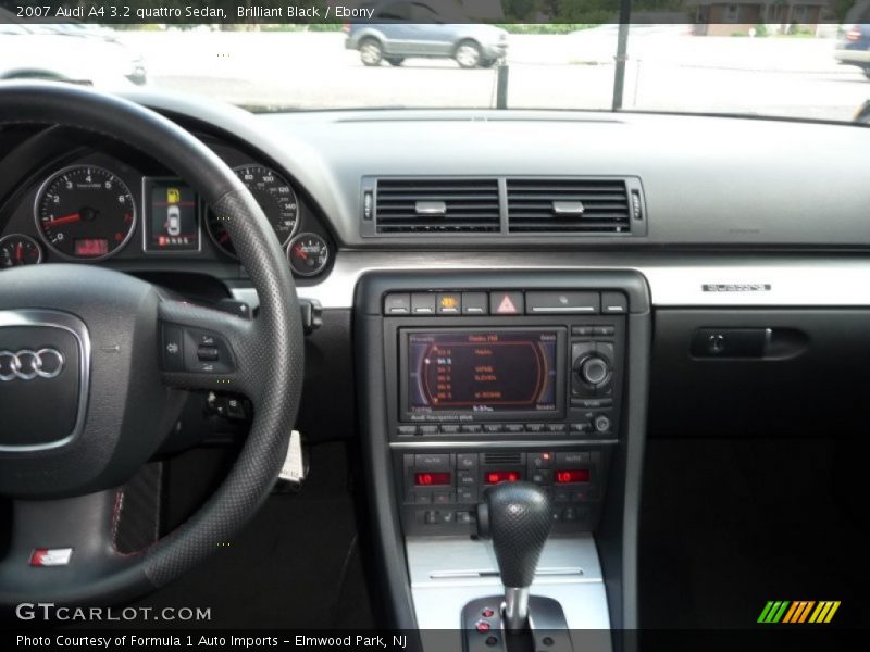 Brilliant Black / Ebony 2007 Audi A4 3.2 quattro Sedan