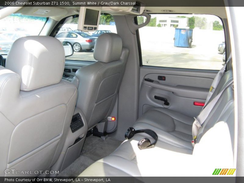 Summit White / Gray/Dark Charcoal 2006 Chevrolet Suburban Z71 1500