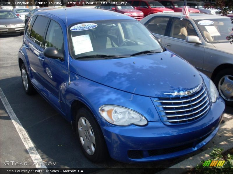 Electric Blue Pearl / Pastel Slate Gray 2006 Chrysler PT Cruiser Touring