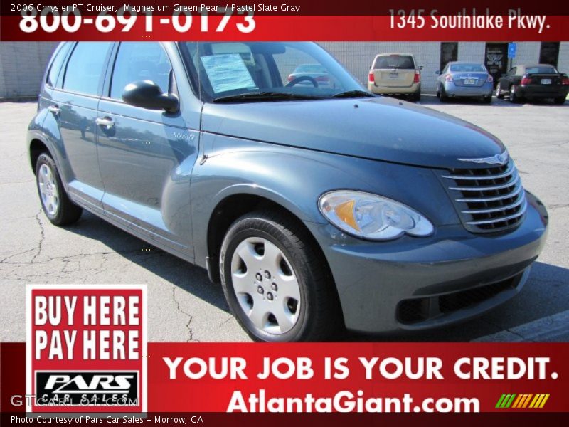 Magnesium Green Pearl / Pastel Slate Gray 2006 Chrysler PT Cruiser