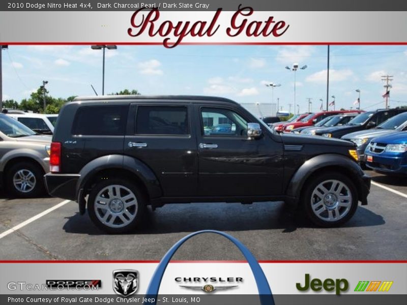 Dark Charcoal Pearl / Dark Slate Gray 2010 Dodge Nitro Heat 4x4