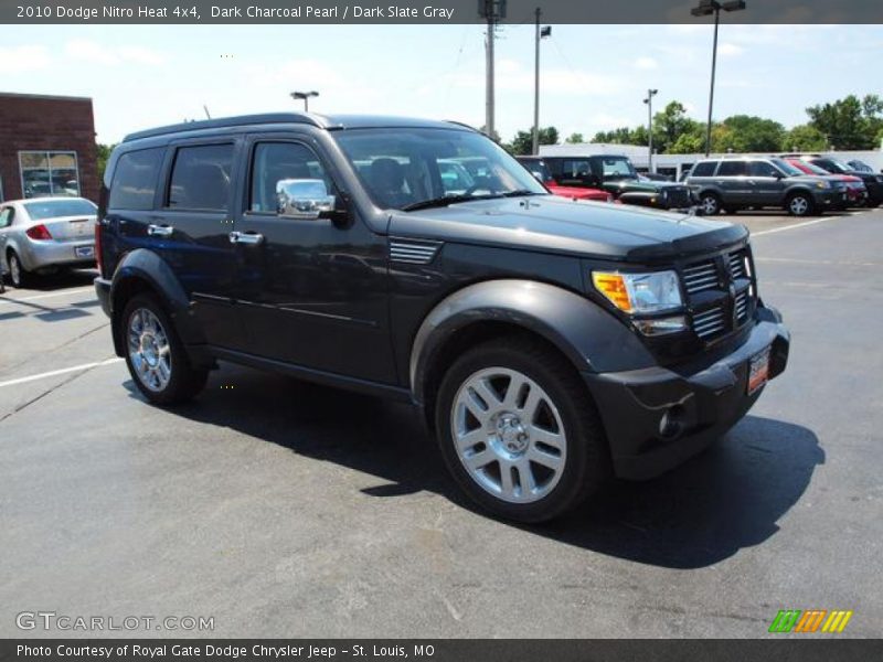 Dark Charcoal Pearl / Dark Slate Gray 2010 Dodge Nitro Heat 4x4