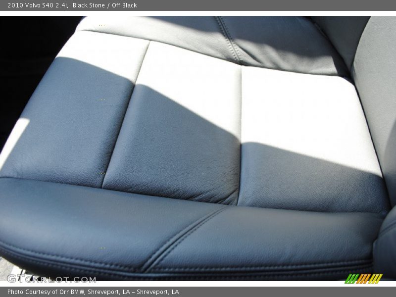 Black Stone / Off Black 2010 Volvo S40 2.4i