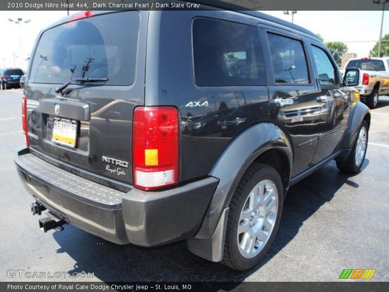 Dark Charcoal Pearl / Dark Slate Gray 2010 Dodge Nitro Heat 4x4