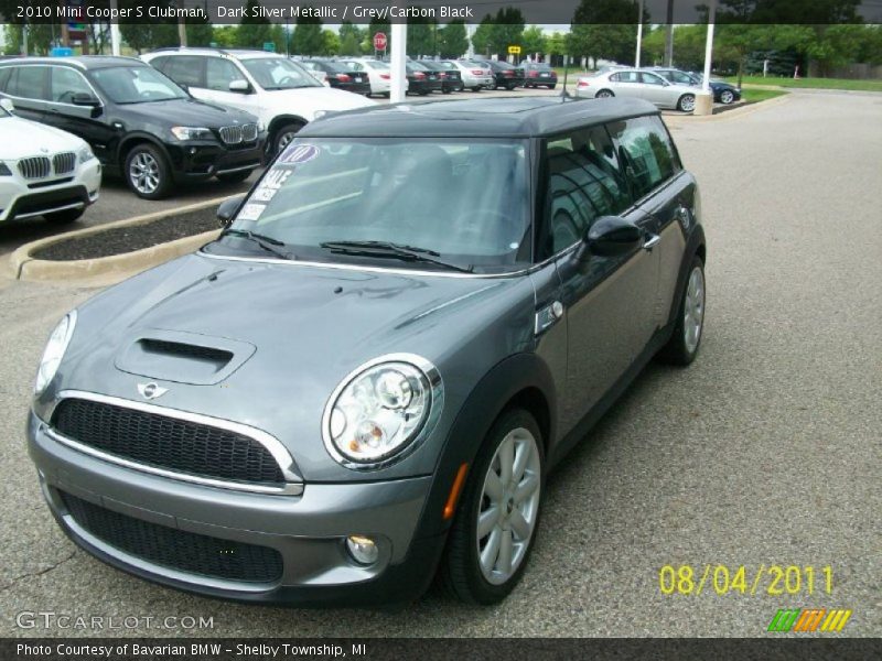 Dark Silver Metallic / Grey/Carbon Black 2010 Mini Cooper S Clubman
