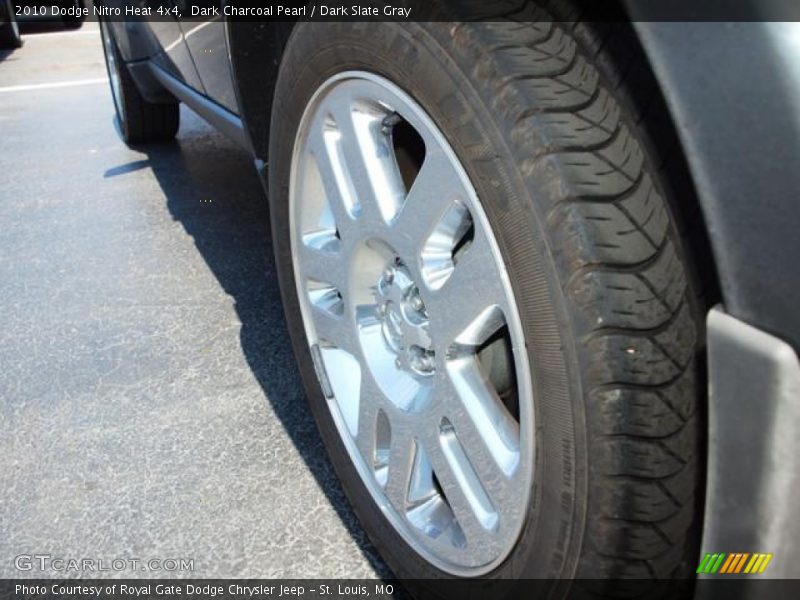 Dark Charcoal Pearl / Dark Slate Gray 2010 Dodge Nitro Heat 4x4