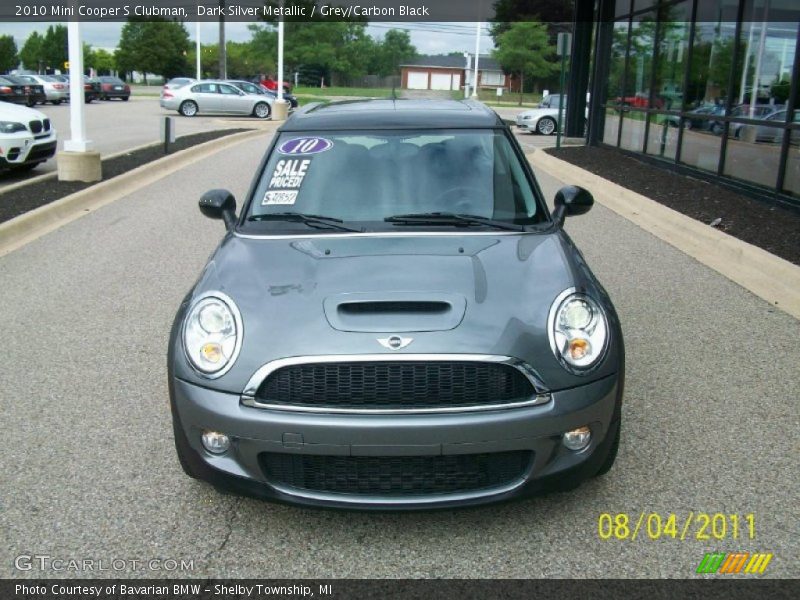 Dark Silver Metallic / Grey/Carbon Black 2010 Mini Cooper S Clubman