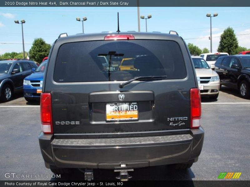 Dark Charcoal Pearl / Dark Slate Gray 2010 Dodge Nitro Heat 4x4