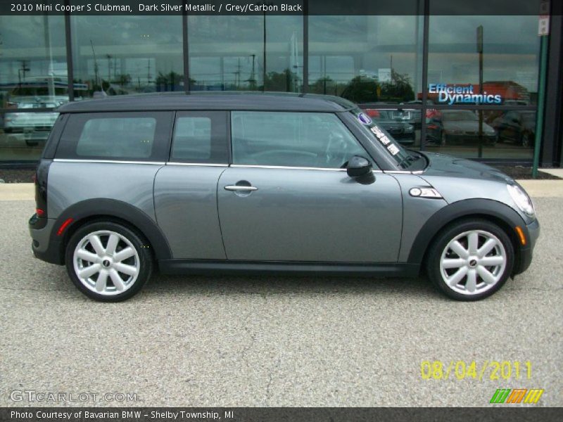 Dark Silver Metallic / Grey/Carbon Black 2010 Mini Cooper S Clubman