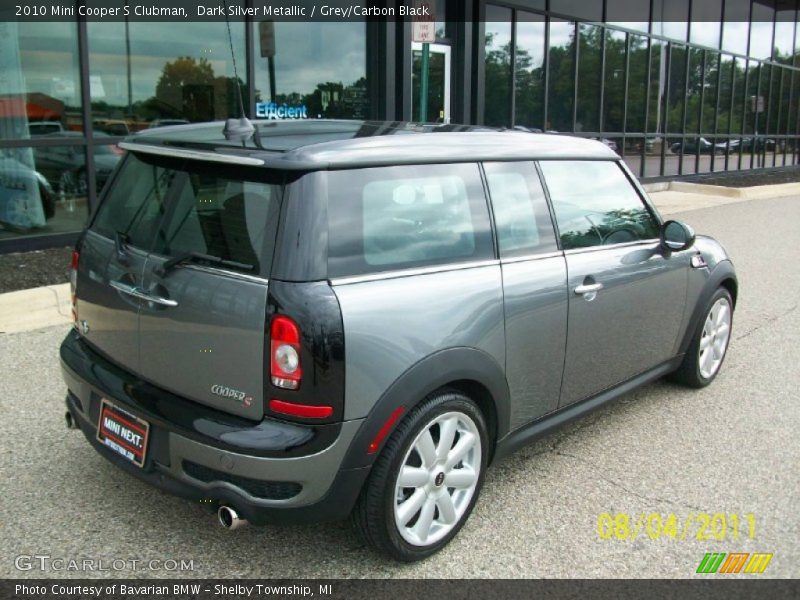 Dark Silver Metallic / Grey/Carbon Black 2010 Mini Cooper S Clubman