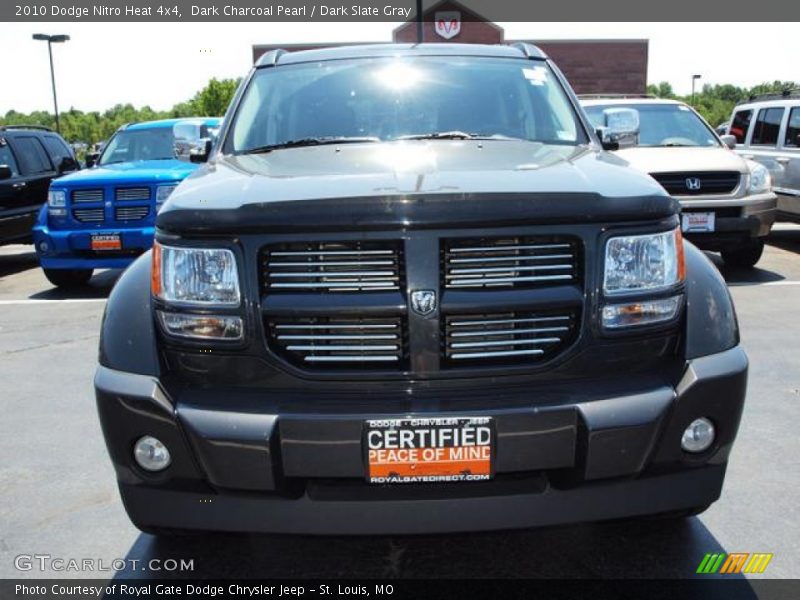 Dark Charcoal Pearl / Dark Slate Gray 2010 Dodge Nitro Heat 4x4