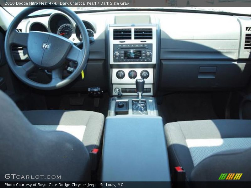 Dark Charcoal Pearl / Dark Slate Gray 2010 Dodge Nitro Heat 4x4